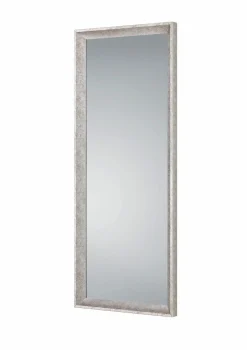 Rahmenspiegel silberfarben