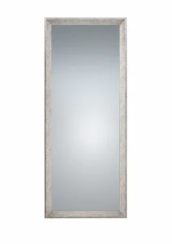 Rahmenspiegel silberfarben