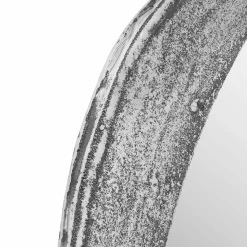 Rahmenspiegel silberfarben