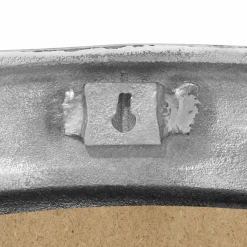 Rahmenspiegel silberfarben