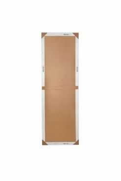 Rahmenspiegel silberfarben