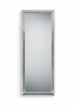 Rahmenspiegel silberfarben