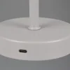 Reality Leuchten LED - Akku - Tischleuchte 1flg grau