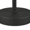 Reality Leuchten LED - Akku - Tischleuchte 1flg schwarz
