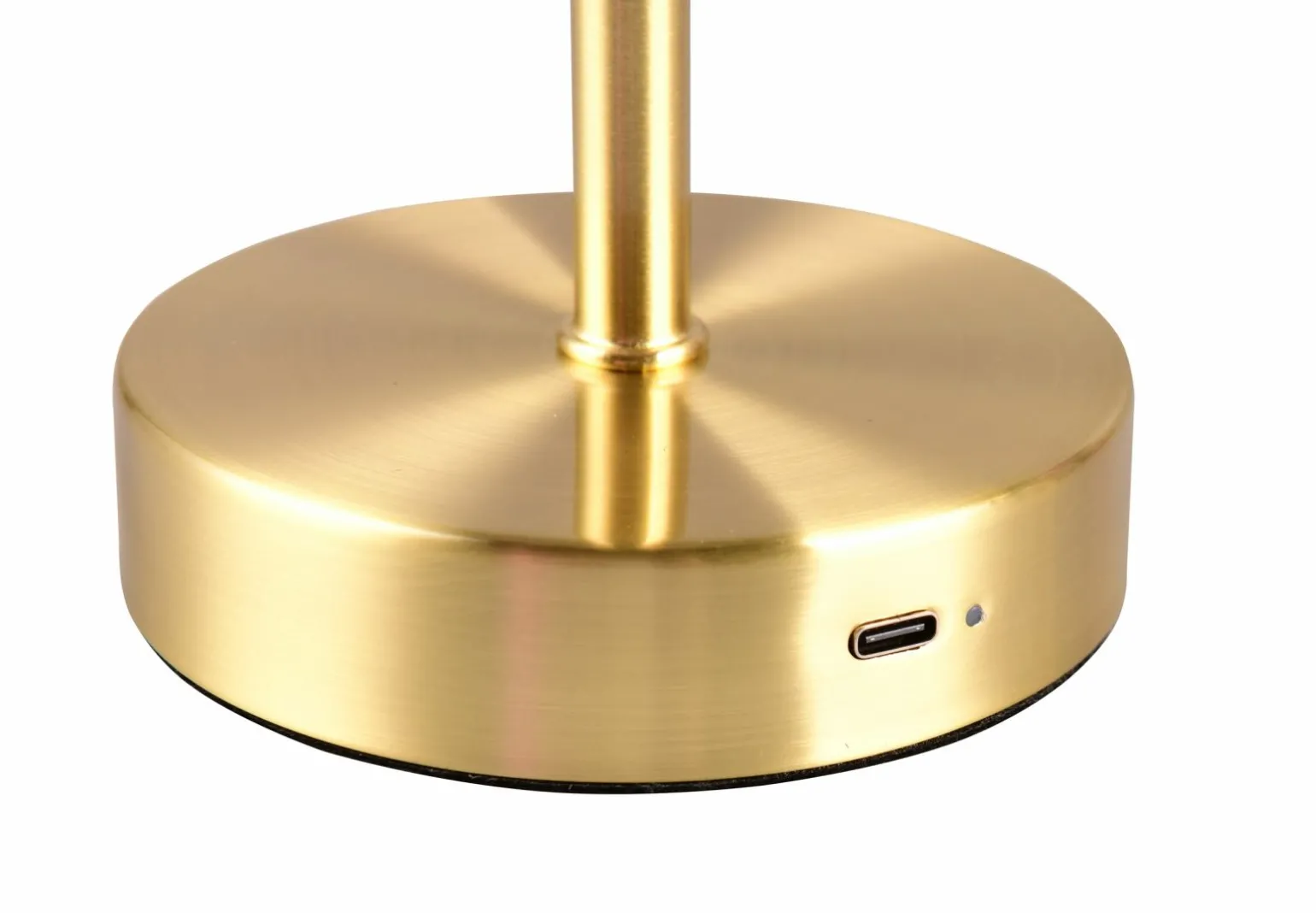 Reality Leuchten LED - Akku - Tischleuchte 1flg goldfarben