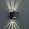 Reality Leuchten LED - Wandleuchte 2flg schwarz