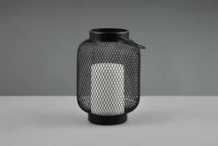 Reality Leuchten LED -Solar Tischleuchte schwarz