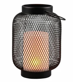 Reality Leuchten LED -Solar Tischleuchte schwarz