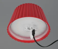 Reality Leuchten LED-Akku-Tischleuchte 1flg rot
