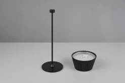 Reality Leuchten LED-Akku-Tischleuchte 1flg schwarz