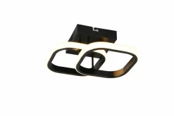 Reality Leuchten LED-Deckenleuchte 1flg schwarz