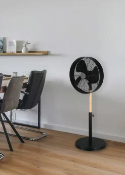 Reality Leuchten Stand - Ventilator schwarz