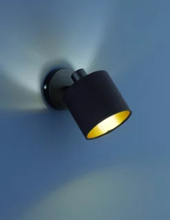 Reality Leuchten Strahler 1flg schwarz