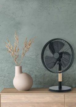 Reality Leuchten Tisch - Ventilator schwarz