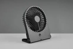 Reality Leuchten Tisch-Ventilator schwarz