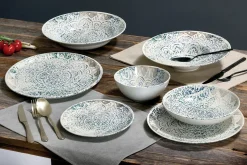 Ritzenhoff & Breker Dessertteller 21cm beigeblaugrün