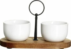 Ritzenhoff & Breker Dipschalenset 3tlg. weiß