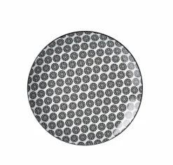 Ritzenhoff & Breker Frühstücksteller 21,5cm weißschwarz