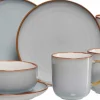 Ritzenhoff & Breker Frühstücksgeschirr 12tlg. graubraun