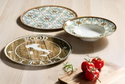 Ritzenhoff & Breker Gourmetplatte 32cm blaubraun