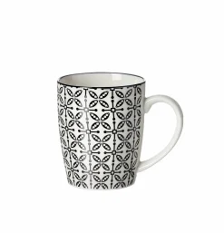 Ritzenhoff & Breker Kaffeebecher 350ml weißschwarz
