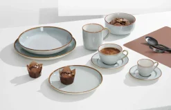 Ritzenhoff & Breker Kaffeeuntertasse 15,5cm graubraun