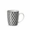 Ritzenhoff & Breker Kaffeebecher 350ml weißschwarz