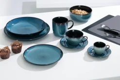 Ritzenhoff & Breker Kaffeeuntertasse 15,5cm blaubraun