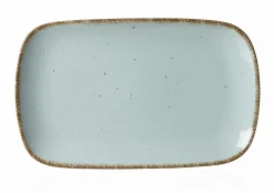 Ritzenhoff & Breker Platte eckig 33x20cm blaubraun