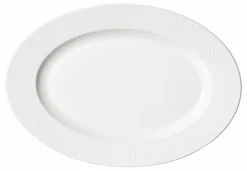 Ritzenhoff & Breker Platte oval 30,5x20,5cm weiß