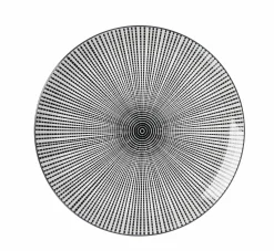 Ritzenhoff & Breker Speiseteller 26,5cm weißschwarz