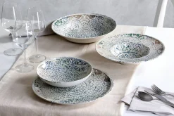 Ritzenhoff & Breker Suppenteller 21cm beigeblaugrün