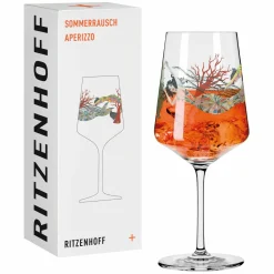 Ritzenhoff Cristal Aperitifglas 540ml grünrot