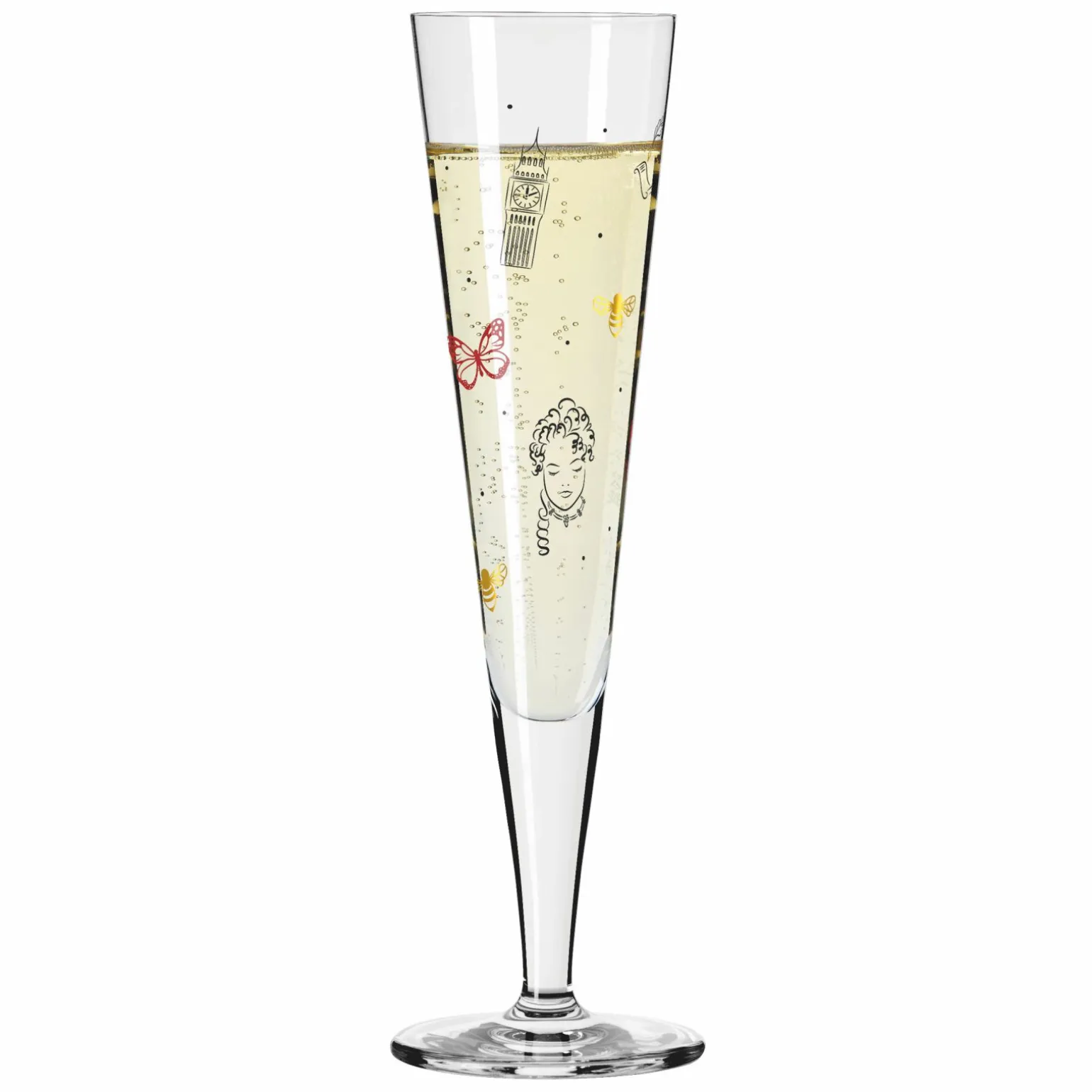 Ritzenhoff Cristal Champagnerglas 205ml mehrfarbig