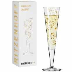 Ritzenhoff Cristal Champagnerglas 205ml goldfarben
