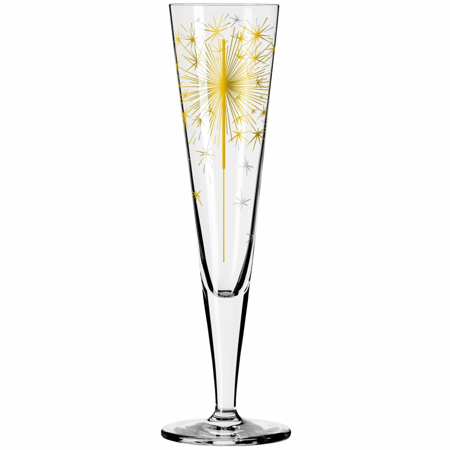 Ritzenhoff Cristal Champagnerglas 205ml goldfarbensilberfarben