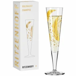 Ritzenhoff Cristal Champagnerglas 205ml goldfarben