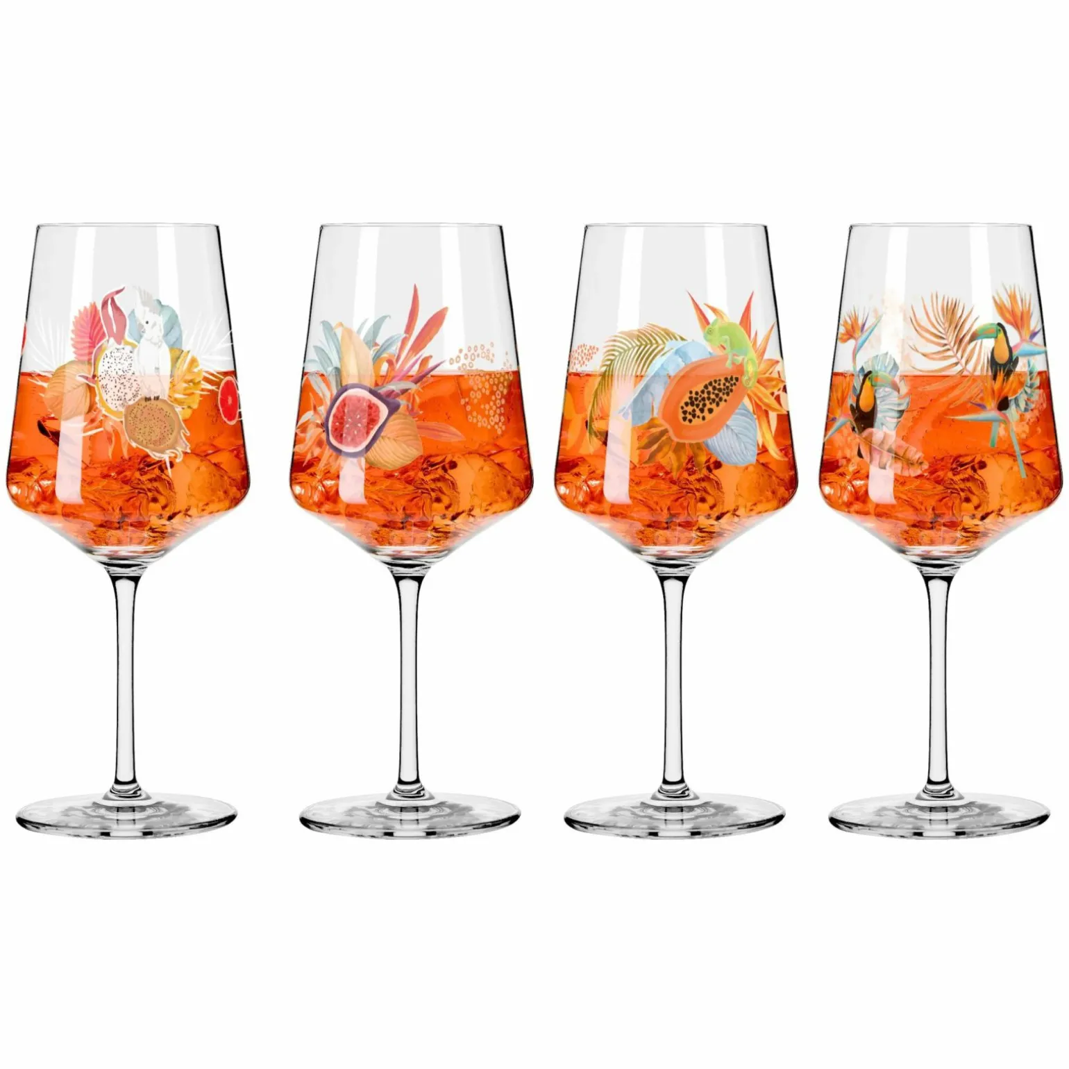 Ritzenhoff Cristal 4er Aperitifglas 544ml orange