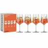 Ritzenhoff Cristal 4er Aperitifglas 544ml orangegelb