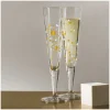 Ritzenhoff Cristal 2er Champagnerglas 205ml goldfarbensilberfarben