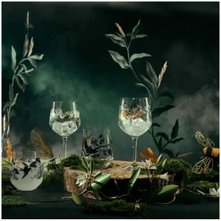 Ritzenhoff Cristal 2er Ginglas 710ml schwarzgoldfarben