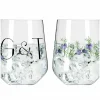 Ritzenhoff Cristal 2er Ginglas 710ml schwarzgrünviolett