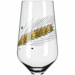 Ritzenhoff Cristal 2er Pilsglas 370ml goldfarbenschwarzgrün