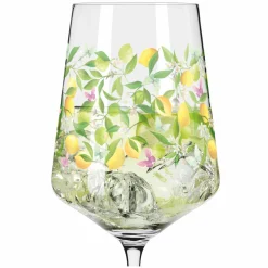 Ritzenhoff Cristal Hugoglas 544ml gelbpinkgrün