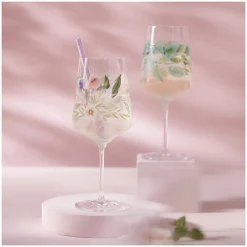 Ritzenhoff Cristal Hugoglas 544ml pinkgrün