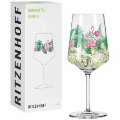 Ritzenhoff Cristal Hugoglas 544ml grünpink