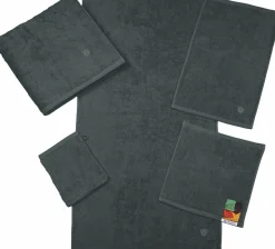 Ross Walk-Frottier-Handtuch grau