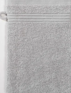 Ross Walkfrottier-Waschhandschuh grau