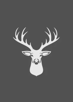 Ross Weihnachts-Geschirrtuch schwarz