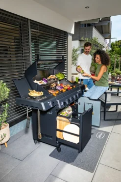 Rösle Gasgrill schwarz